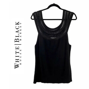WHBM White House Black Market Sleeveless Knit Top